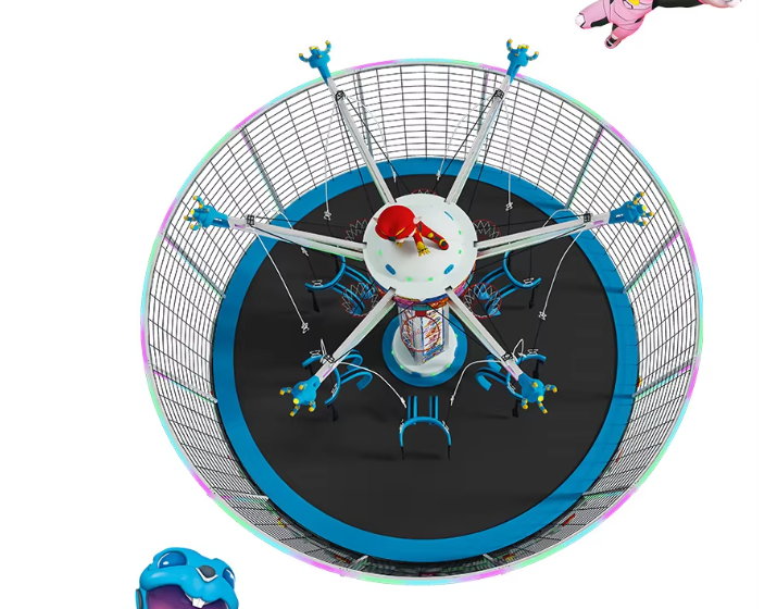 Đu quay bóng rổ DQCVKB14 Dochoikinhbac Giải trí hấp dẫn từ khu vui chơi