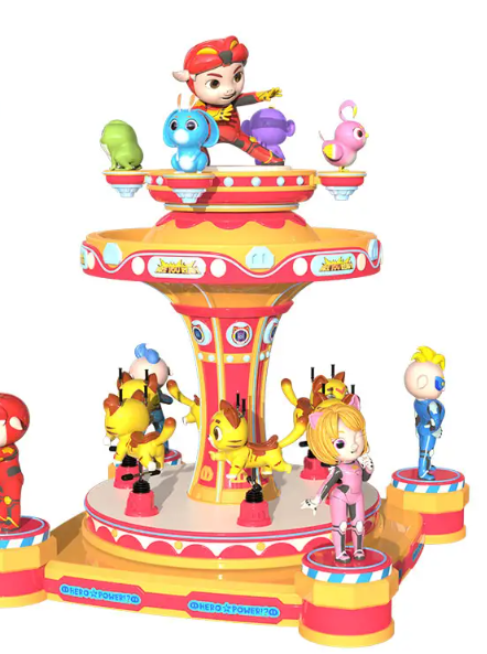 Đu quay siêu nhân DQCVKB15 Dochoikinhbac Giải trí hấp dẫn từ khu vui chơi