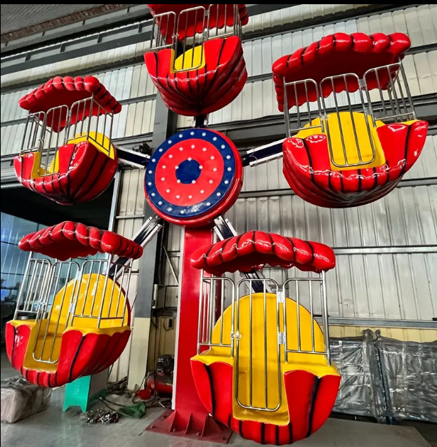 Đu quay vỏ sò DQCVKB16 Dochoikinhbac Giải trí hấp dẫn từ khu vui chơi