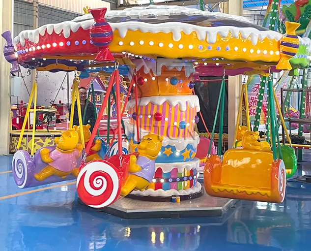 Đu quay gấu bear DQCVKB20 Dochoikinhbac Giải trí hấp dẫn từ khu vui chơi