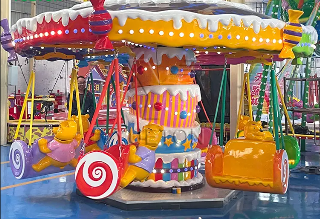 Đu quay gấu bear DQCVKB20 Dochoikinhbac Giải trí hấp dẫn từ khu vui chơi