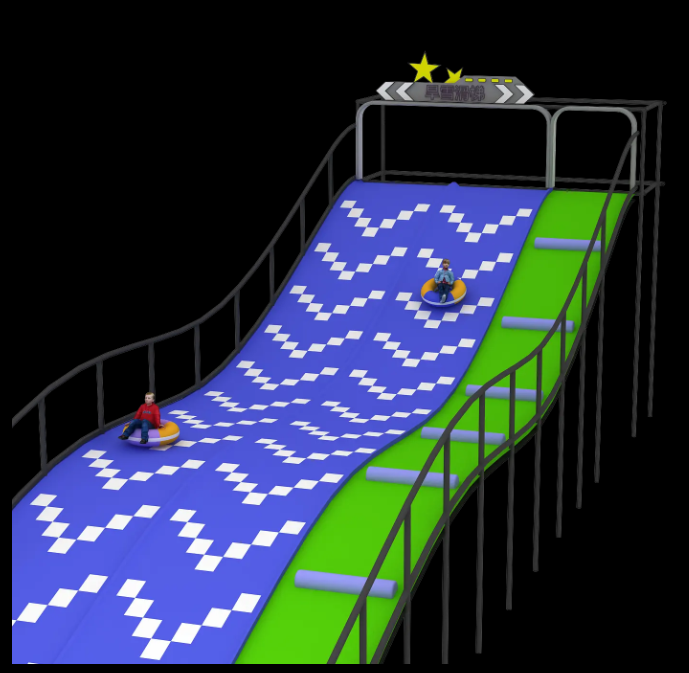 Bộ cầu trượt tốc độ CVTTKB03 Dochoikinhbac Trò chơi cảm giác mạnh siêu vui