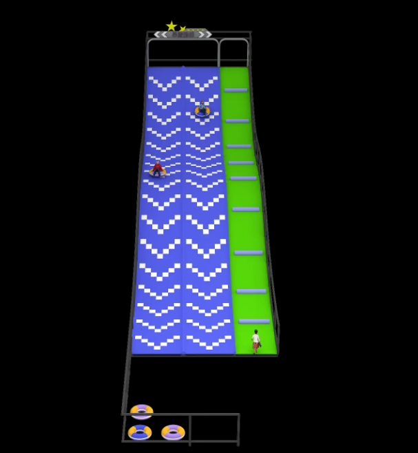 Bộ cầu trượt tốc độ CVTTKB03 Dochoikinhbac Trò chơi cảm giác mạnh siêu vui