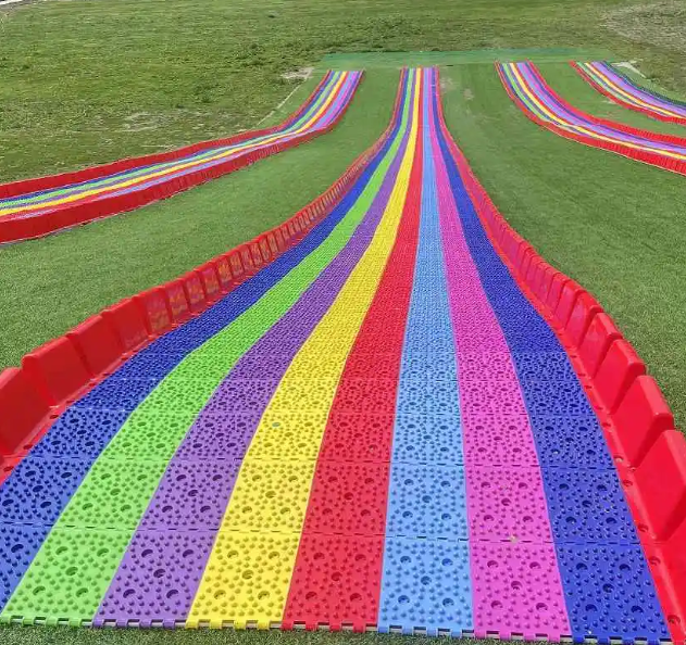 Bộ cầu trượt cầu vồng CVTTKB04 Dochoikinhbac Trò chơi cảm giác mạnh siêu vui