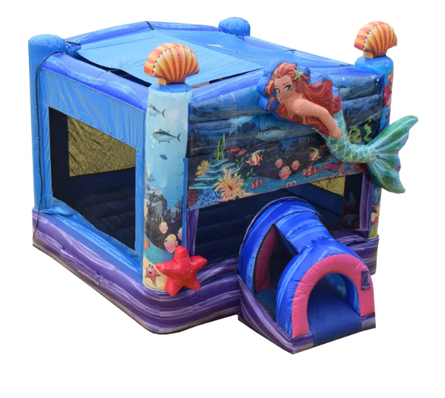 Nhà hơi nhà phao nhập khẩu nàng tiên cá NHNPKB01 Dochoikinhbac Trò chơi vận động siêu hấp dẫn