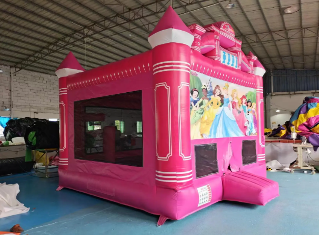 Nhà hơi nhà phao nhập khẩu công chúa Disney NHNPKB02 Dochoikinhbac Trò chơi vận động siêu hấp dẫn