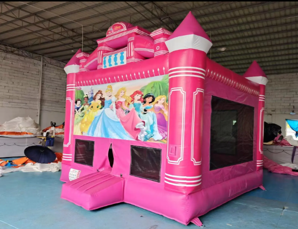 Nhà hơi nhà phao nhập khẩu công chúa Disney NHNPKB02 Dochoikinhbac Trò chơi vận động siêu hấp dẫn