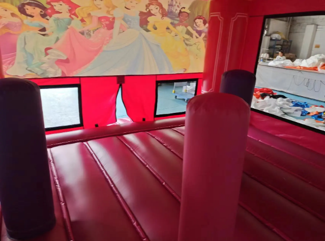 Nhà hơi nhà phao nhập khẩu công chúa Disney NHNPKB02 Dochoikinhbac Trò chơi vận động siêu hấp dẫn