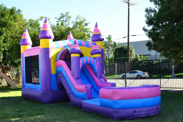 Nhà hơi nhà phao nhập khẩu lâu đài cổ tích NHNPKB03 Dochoikinhbac Trò chơi vận động siêu hấp dẫn