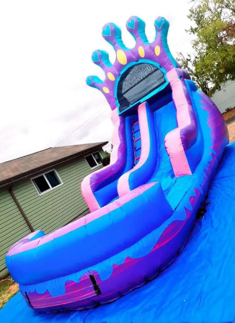 Nhà hơi nhà phao nhập khẩu vương miện công chúa NHNPKB04 Dochoikinhbac Trò chơi vận động siêu hấp dẫn