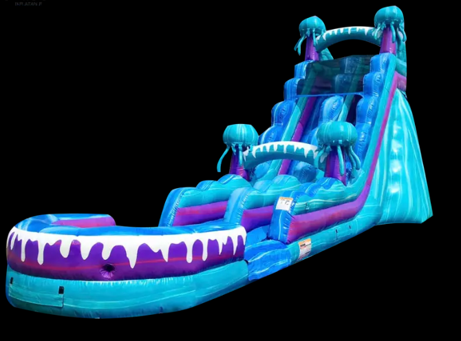 Nhà hơi nhà phao nhập khẩu sứa biển kỳ thú NHNPKB05 Dochoikinhbac Trò chơi vận động siêu hấp dẫn