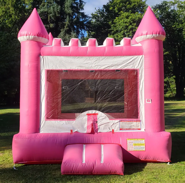 Nhà hơi nhà phao nhập khẩu lâu đài hồng NHNPKB07 Dochoikinhbac Trò chơi vận động siêu hấp dẫn