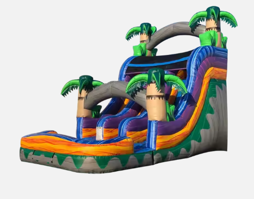 Nhà hơi cây dừa NHNPKB09 Dochoikinhbac Trò chơi vận động siêu hấp dẫn