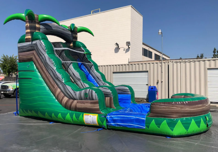 Nhà hơi cây dừa NHNPKB09 Dochoikinhbac Trò chơi vận động siêu hấp dẫn