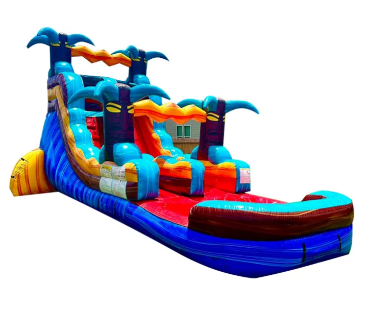 Nhà phao núi lửa mạo hiểm NHNPKB10 Dochoikinhbac Trò chơi vận động siêu hấp dẫn