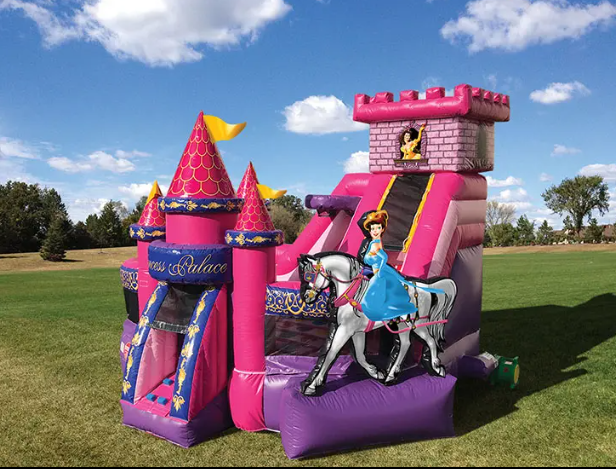 Nhà phao hơi mô phỏng lâu đài cổ tích NHNPKB21 Dochoikinhbac Trò chơi vận động siêu hấp dẫn