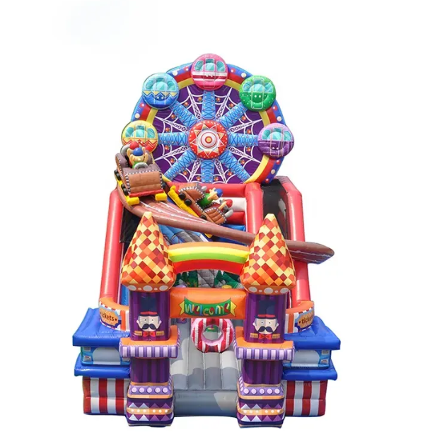 Nhà phao hơi chủ đề công viên giải trí NHNPKB24 Dochoikinhbac Trò chơi vận động siêu hấp dẫn