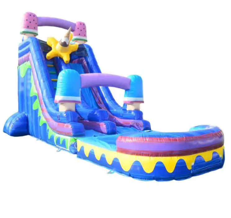 Nhà phao hơi chủ đề cây kem NHNPKB33 Dochoikinhbac Trò chơi vận động siêu hấp dẫn