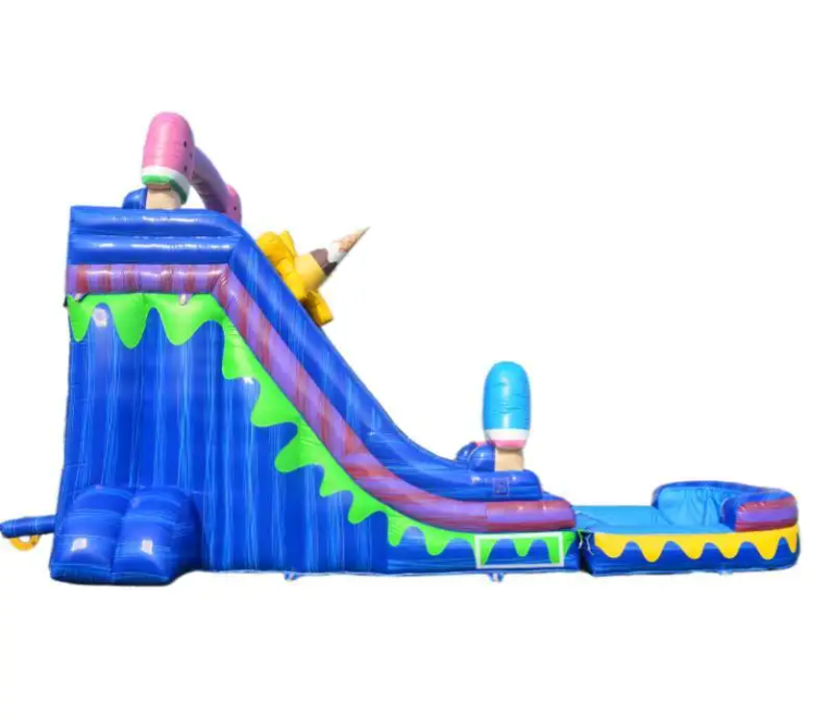 Nhà phao hơi chủ đề cây kem NHNPKB33 Dochoikinhbac Trò chơi vận động siêu hấp dẫn