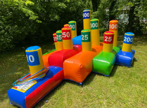 Trò chơi bơm hơi vòng ném săn điểm TCPHKB10 Dochoikinhbac Trò chơi giải trí hấp dẫn