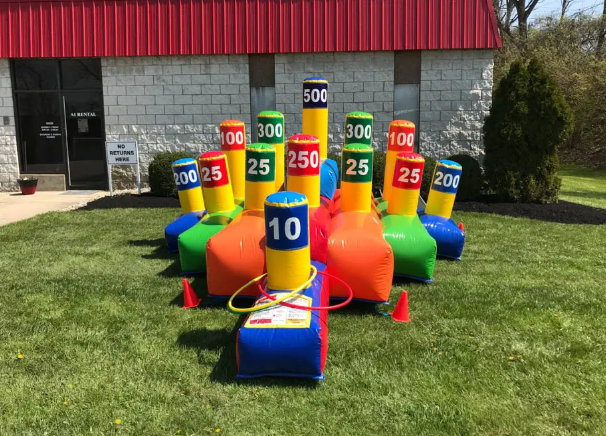 Trò chơi bơm hơi vòng ném săn điểm TCPHKB10 Dochoikinhbac Trò chơi giải trí hấp dẫn