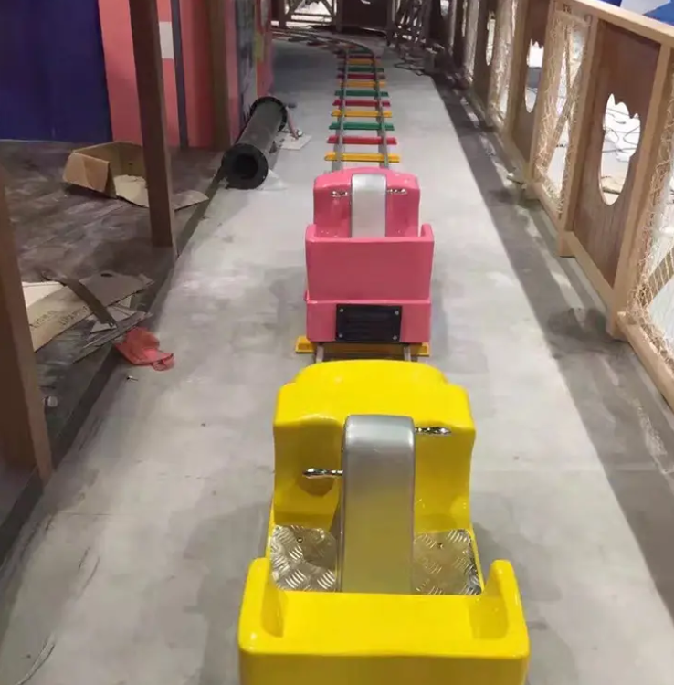 Tàu điện xe điện mini led XDTDKB05 Dochoikinhbac Trò chơi giải trí thú vị