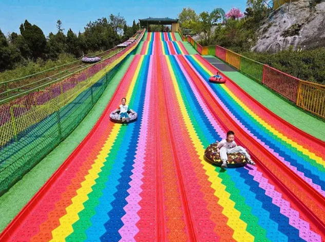 Bộ cầu trượt cầu vồng CVTTKB05 Dochoikinhbac Trò chơi cảm giác mạnh siêu vui