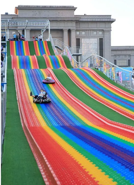 Bộ cầu trượt cầu vồng CVTTKB05 Dochoikinhbac Trò chơi cảm giác mạnh siêu vui