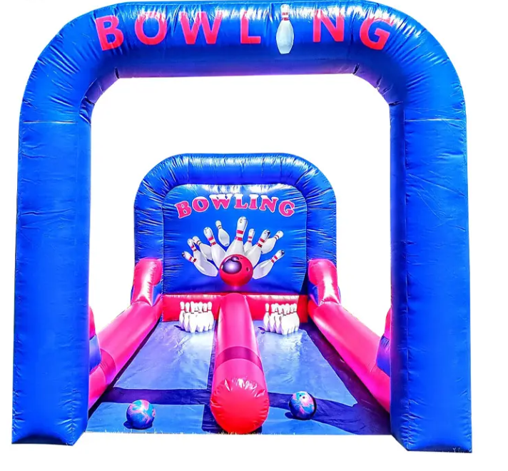 Trò chơi phao hơi Bowling TCPHKB14 Dochoikinhbac Trò chơi giải trí hấp dẫn