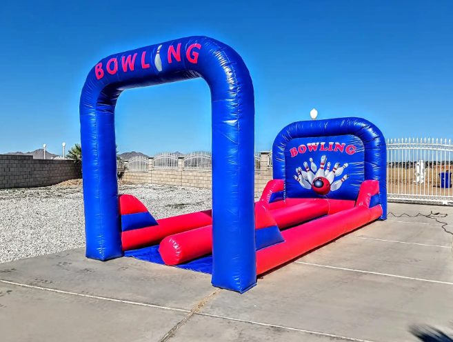 Trò chơi phao hơi Bowling TCPHKB14 Dochoikinhbac Trò chơi giải trí hấp dẫn