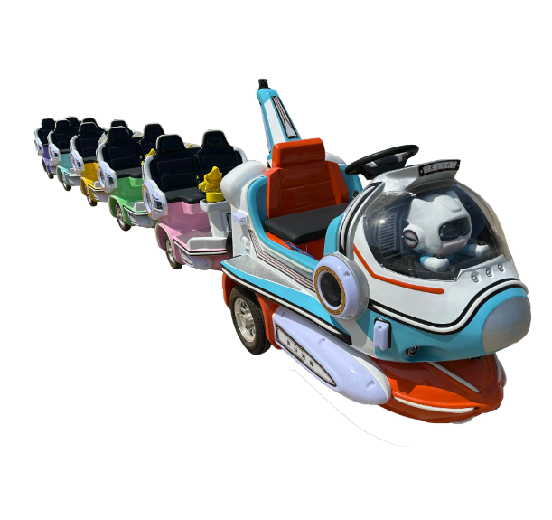 Tàu điện xe điện mini led XDTDKB11 Dochoikinhbac Trò chơi giải trí thú vị