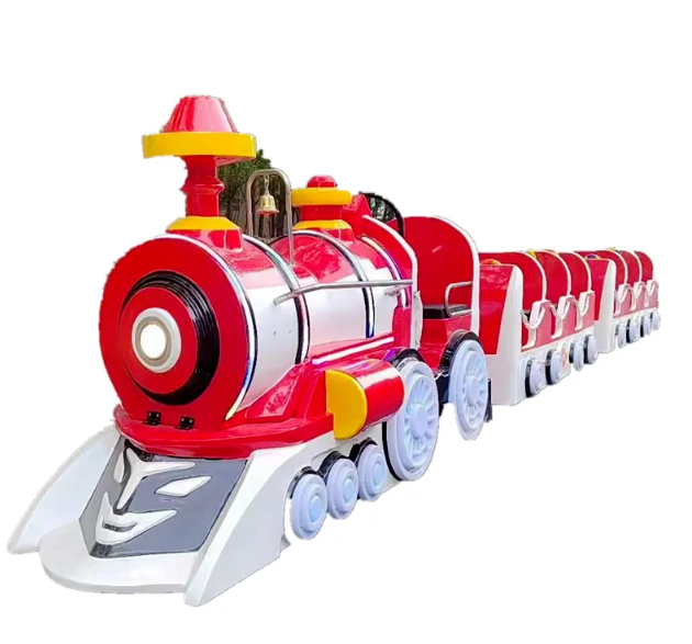 Tàu điện xe điện mini led XDTDKB14 Dochoikinhbac Trò chơi giải trí thú vị