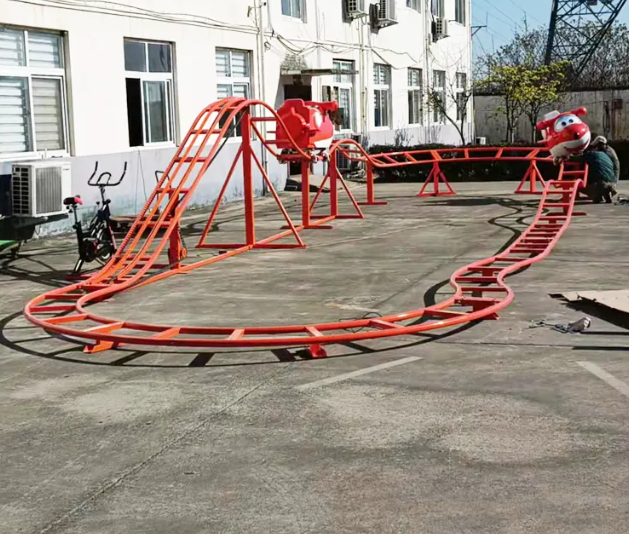 Tàu lượn đạp xe mini DTAUKB2 Đồ chơi Kinh Bắc Khu vui chơi giải trí 2025 hấp dẫn