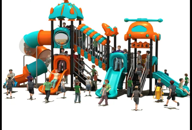 Liên hoàn cầu trượt LHCTDTKB06 Dochoikinhbac - Trò chơi công viên thu hút bền bỉ