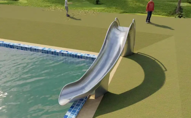 Cầu trượt bể bơi CTDKB21 Dochoikinhbac Cầu trượt nhựa cho trẻ em vui chơi