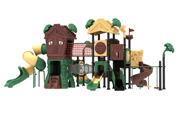 Liên hoàn cầu trượt LHCTDTKB07 Dochoikinhbac - Trò chơi công viên thu hút bền bỉ