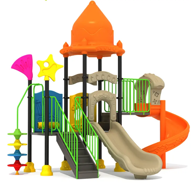 Liên hoàn cầu trượt LHCTDTKB11 Dochoikinhbac - Trò chơi công viên thu hút bền bỉ