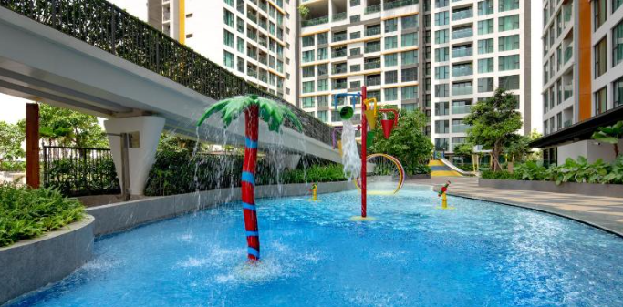 Bộ thiết bị vận động + bể bơi đa năng - Hút khách mọi thời điểm