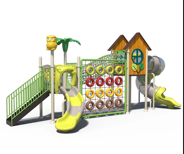 Liên hoàn cầu trượt LHCTDTKB13 Dochoikinhbac - Trò chơi công viên thu hút bền bỉ