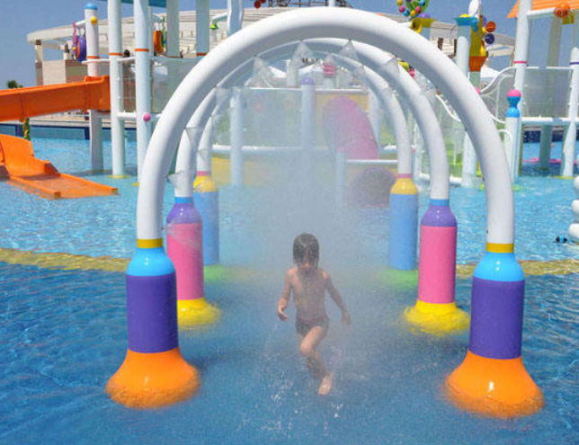 Cổng phun nước DCPNKB09 Dochoikinhbac Trò chơi công viên nước thu hút trẻ em