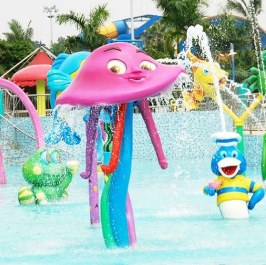 Đồ chơi phun nước con sứa DCPNKB10 Dochoikinhbac Trò chơi công viên nước thu hút trẻ em