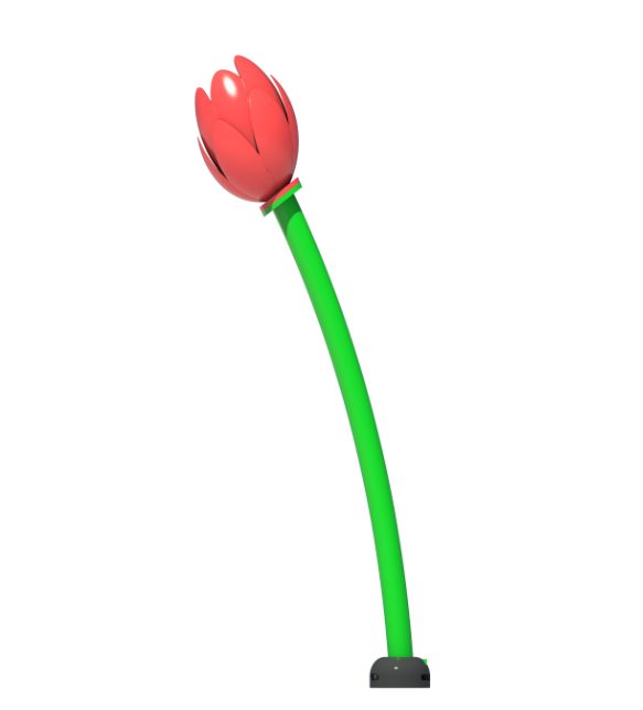 Hoa phun nước DCPNKB11 Dochoikinhbac Trò chơi công viên nước thu hút trẻ em