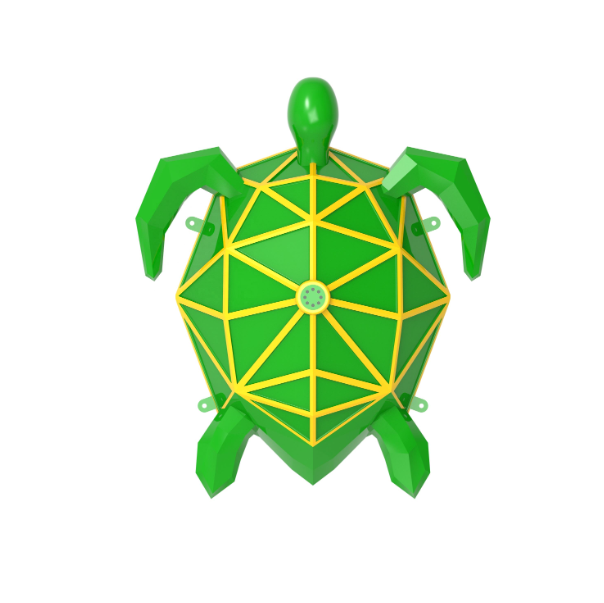 Rùa phun nước DCPNKB12 Dochoikinhbac Trò chơi công viên nước thu hút trẻ em