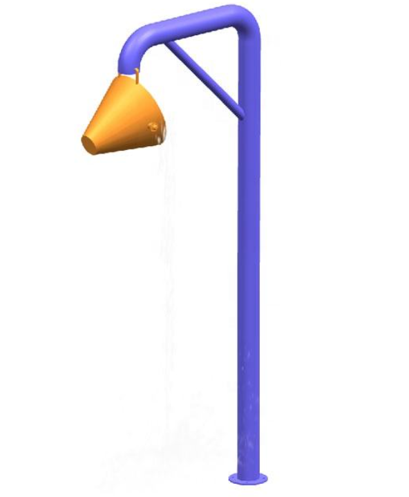 Xô nghiêng đổ nước DCPNKB15 Dochoikinhbac Trò chơi công viên nước thu hút trẻ em