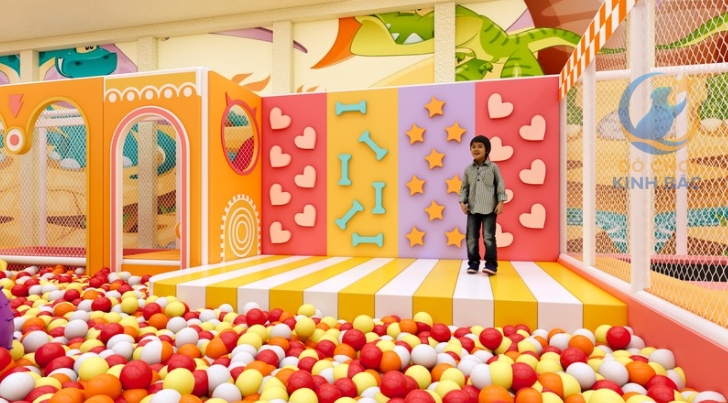 Mẫu thiết kế 3D khu vui chơi trẻ em TKKVCKB23 Dochoikinhbac