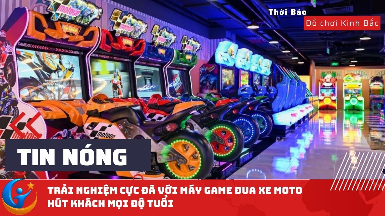Trải Nghiệm Cực Đã Với Máy Game Đua Xe Moto – Hút Khách Mọi Độ Tuổi