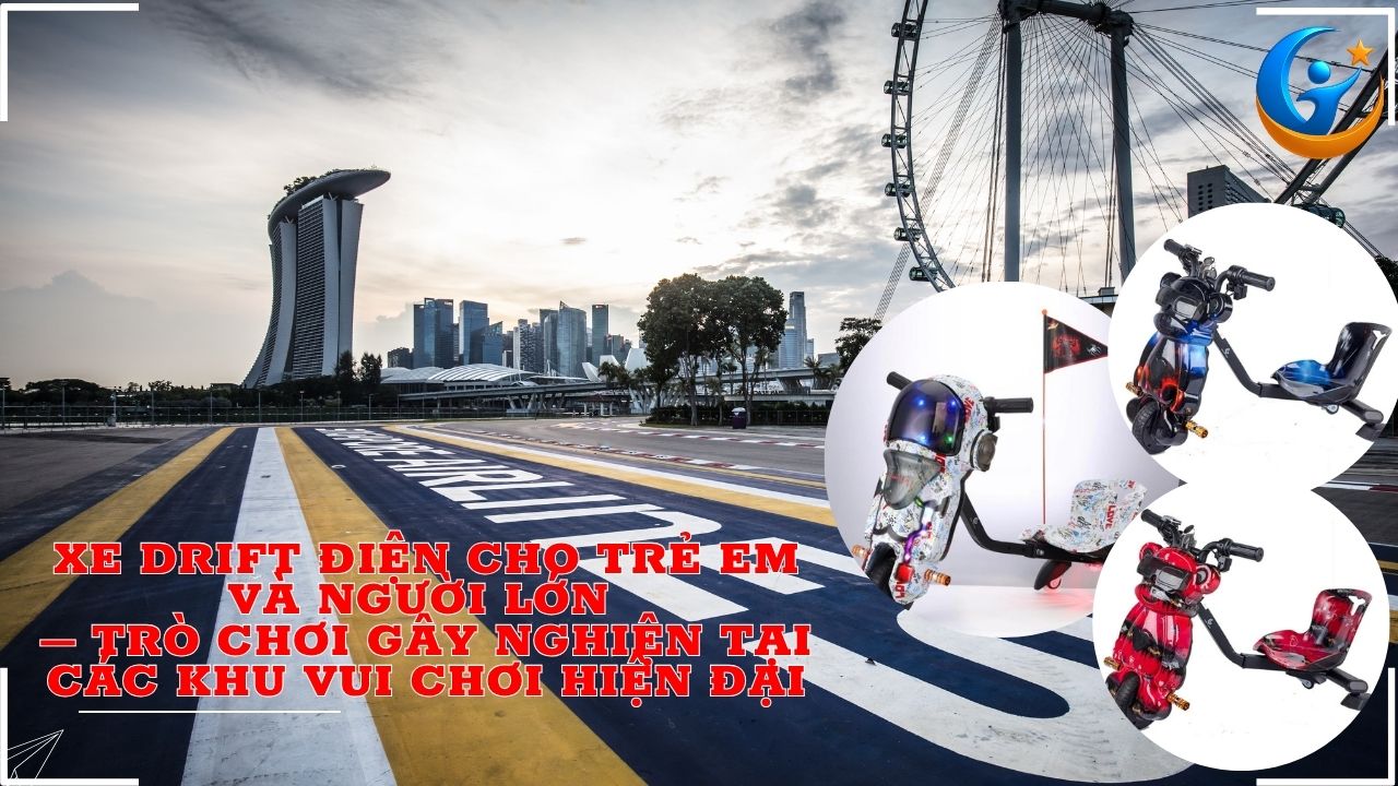 Xe Drift Điện Cho Trẻ Em Và Người Lớn – Trò Chơi Gây Nghiện Tại Các Khu Vui Chơi Hiện Đại