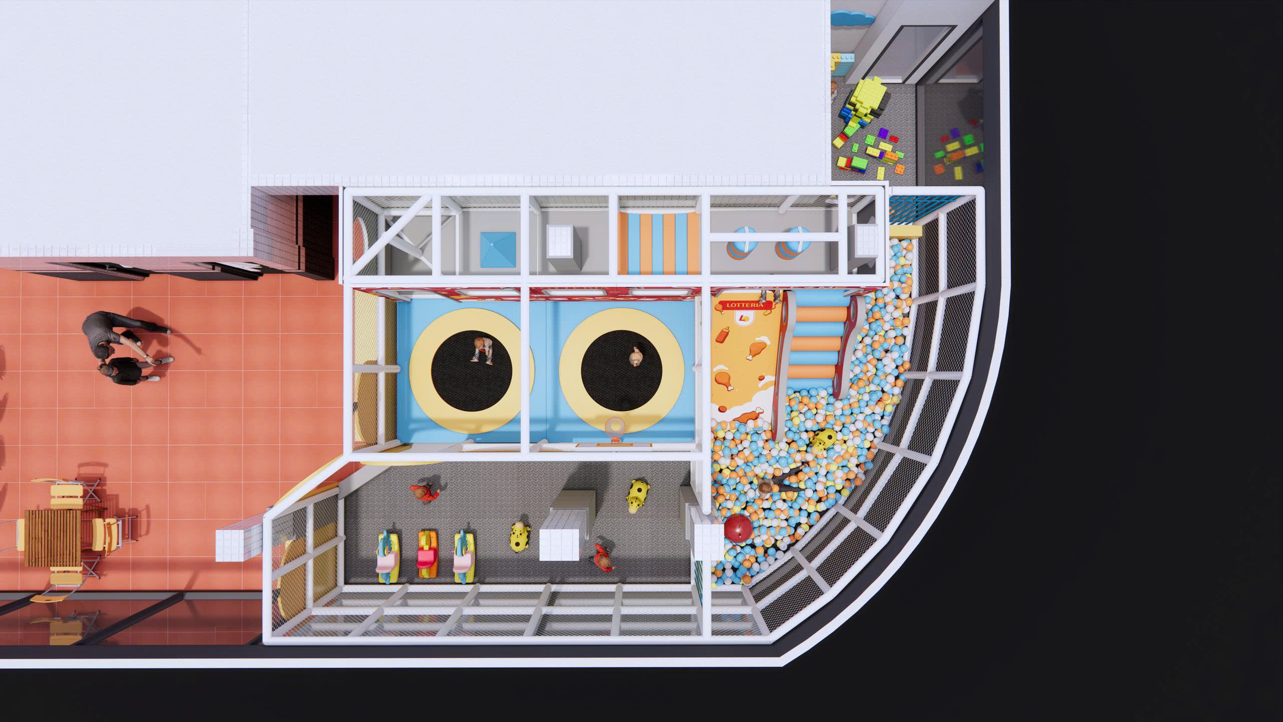 Mô hình khu vui chơi