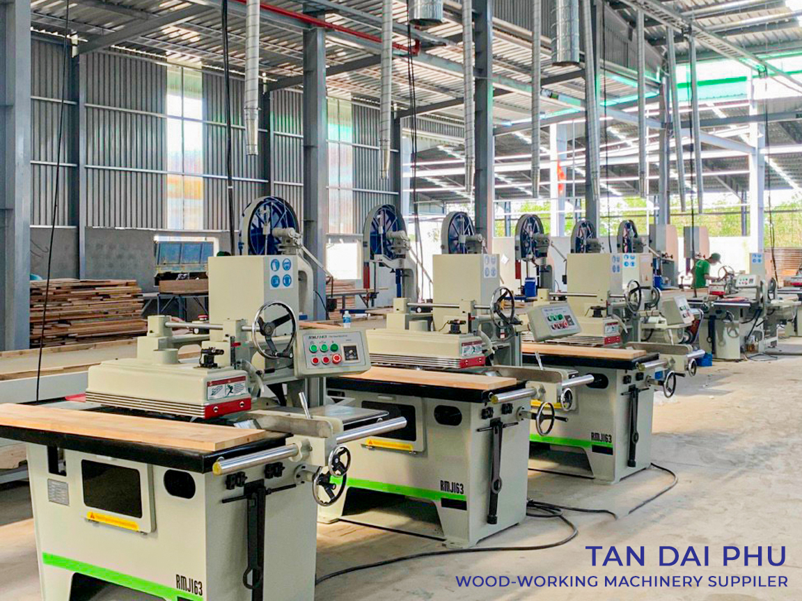 Máy sản xuất kỹ thuật gỗ Tân Đại Phú MGTĐPKB13 Dochoikinhbac