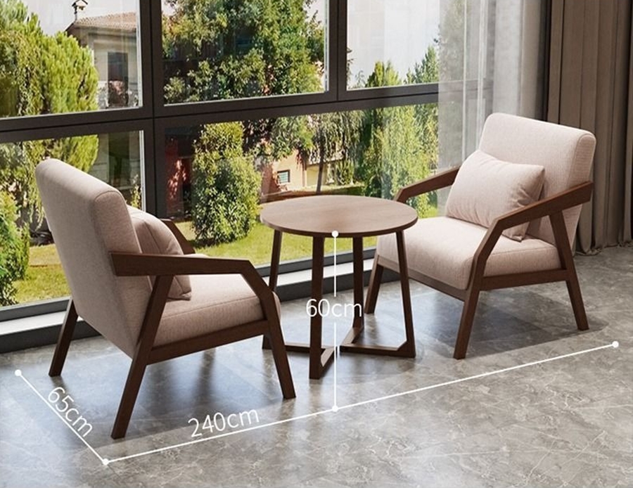 Bàn Ghế sofa gỗ BGSFGKB7 Dochoikinhbac: Cao Cấp, Phong Cách, Tối Ưu Không Gian và Tăng Trải Nghiệm Khách Hàng